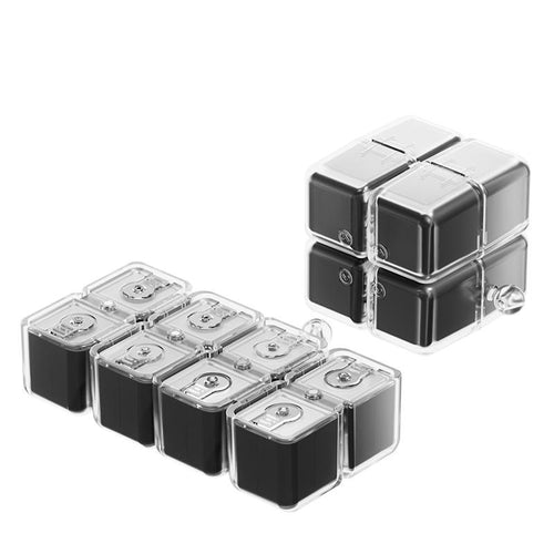 ✨ Compact 4-Grid Pill Storage Box | Airtight Sealed Tablet Divider | Portable Daily Medicine Container for Travel & Pocket💊